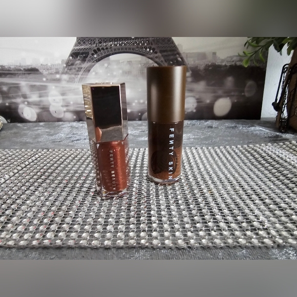 Fenty Beauty by Rihanna Chocolit Treatz Lip Luminizer + Lip Oil Duo-NEW - Picture 9 of 10